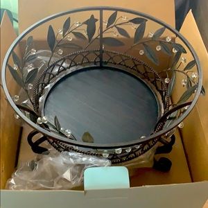 Partylite P8054-B Garden Lites 3-wick holder base